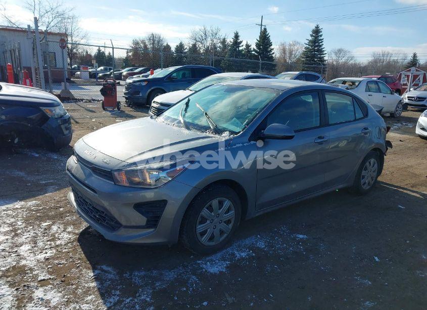 Photo 2 of 2022 Kia Rio S (VIN 3KPA24ADXNE435744)