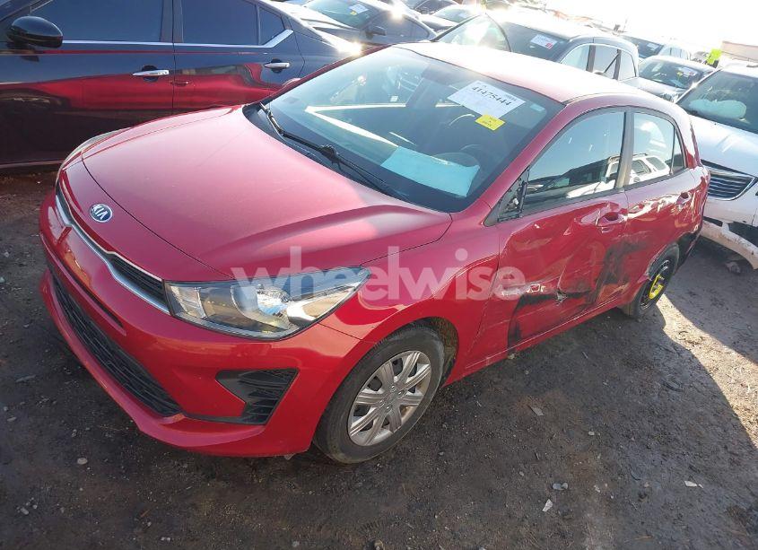 Photo 2 of 2021 Kia Rio 5-DOOR S (VIN 3KPA25ADXME433531)