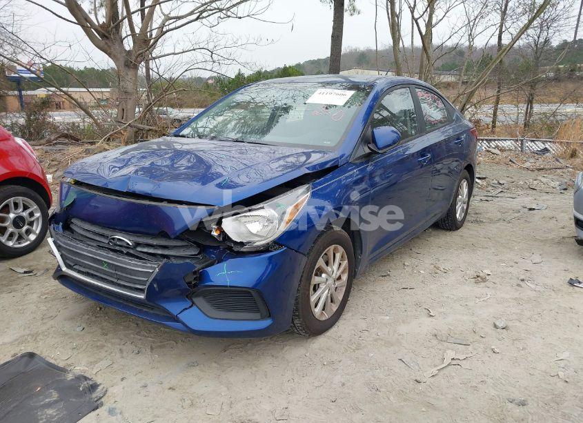 Photo 2 of 2018 Hyundai Accent SEL (VIN 3KPC24A37JE030841)