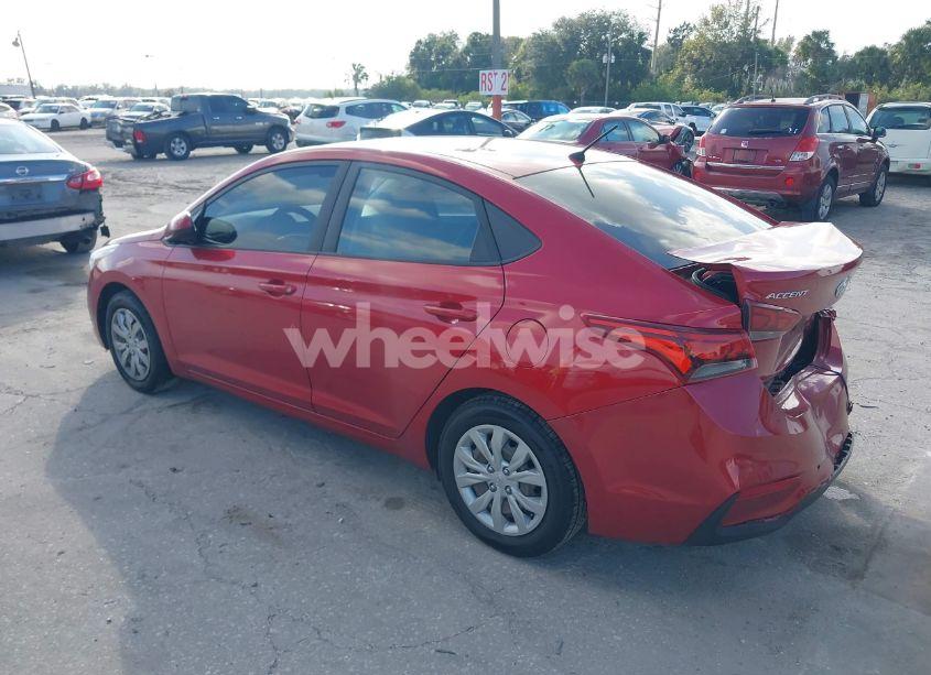 Photo 3 of 2021 Hyundai Accent SE (VIN 3KPC24A6XME128714)