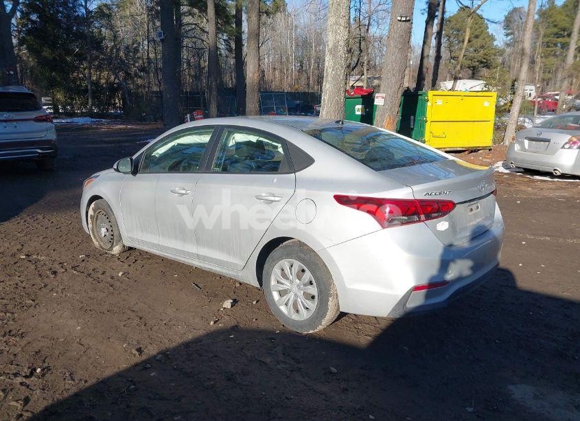 Photo 3 of 2021 Hyundai Accent SE (VIN 3KPC24A6XME134920)