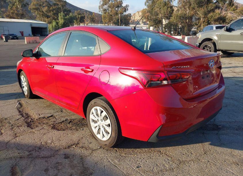 Photo 3 of 2021 Hyundai Accent SE (VIN 3KPC24A6XME148977)