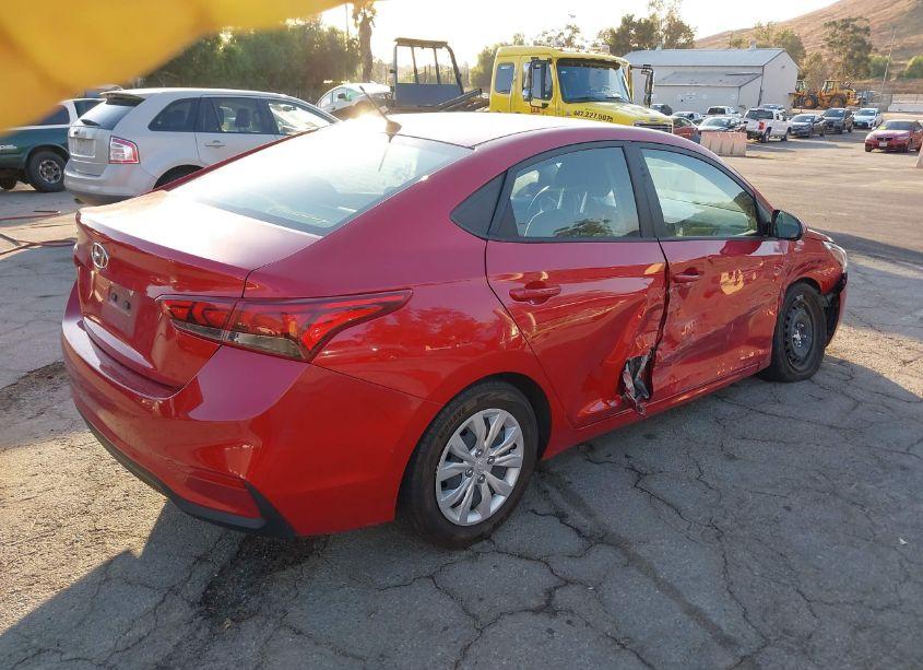 Photo 4 of 2021 Hyundai Accent SE (VIN 3KPC24A6XME148977)