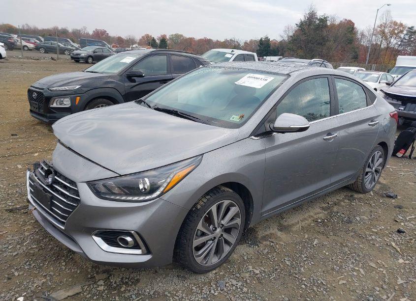 Photo 2 of 2021 Hyundai Accent LIMITED (VIN 3KPC34A60ME140545)