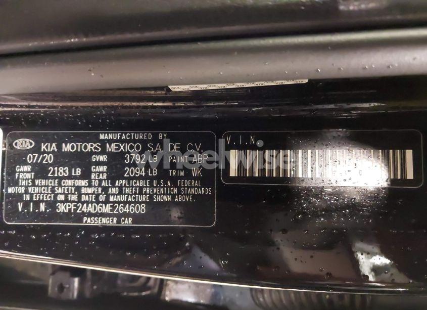 Photo 9 of 2021 Kia Forte LXS (VIN 3KPF24AD6ME264608)