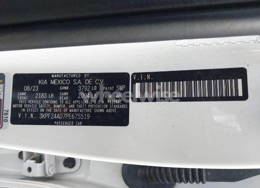 Photo 9 of 2023 Kia Forte LXS (VIN 3KPF24AD7PE675519)