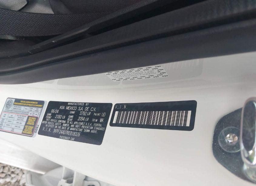 Photo 9 of 2024 Kia Forte LX (VIN 3KPF24AD7RE818326)