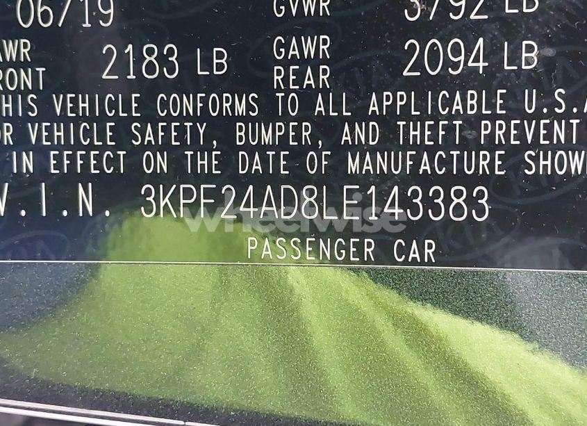 Photo 9 of 2020 Kia Forte LXS (VIN 3KPF24AD8LE143383)