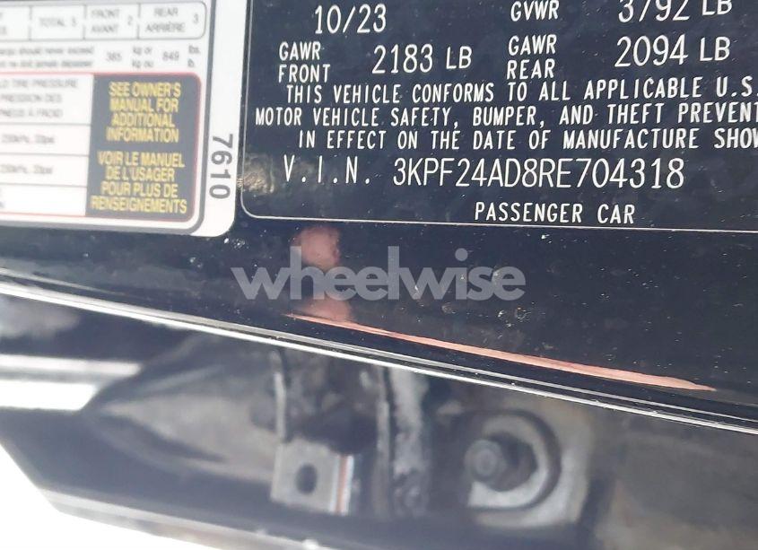 Photo 9 of 2024 Kia Forte LXS (VIN 3KPF24AD8RE704318)