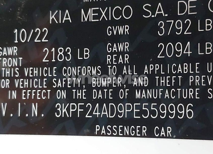 Photo 9 of 2023 Kia Forte LXS (VIN 3KPF24AD9PE559996)