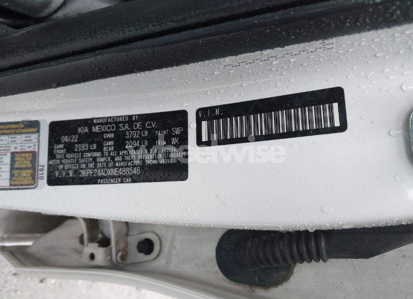Photo 9 of 2022 Kia Forte LXS (VIN 3KPF24ADXNE488546)