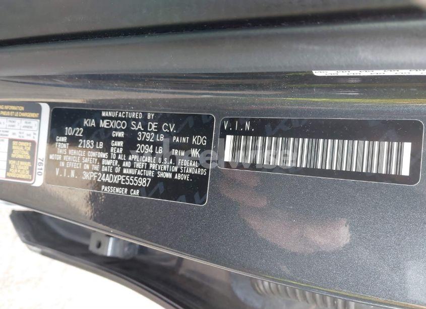 Photo 9 of 2023 Kia Forte LXS (VIN 3KPF24ADXPE555987)