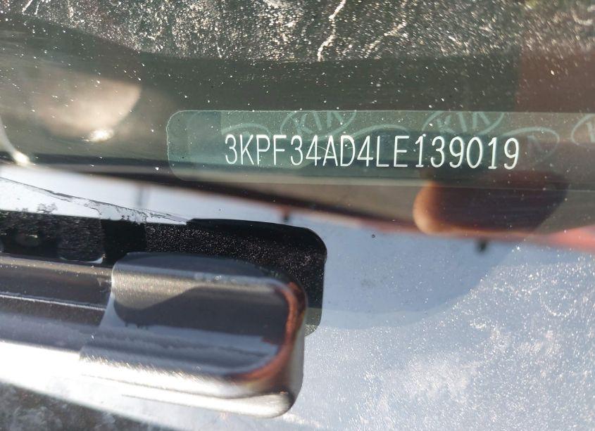 Photo 9 of 2020 Kia Forte GT-LINE (VIN 3KPF34AD4LE139019)