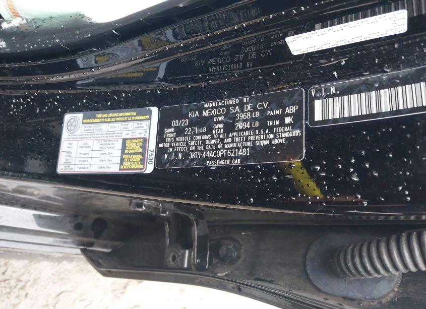 Photo 9 of 2023 Kia Forte GT (VIN 3KPF44AC0PE621481)