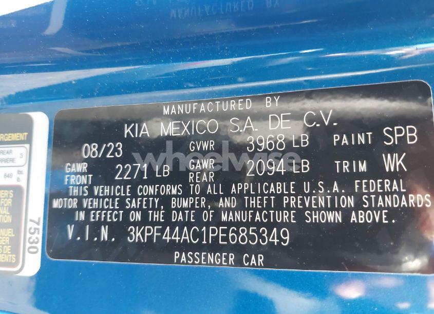 Photo 9 of 2023 Kia Forte GT (VIN 3KPF44AC1PE685349)