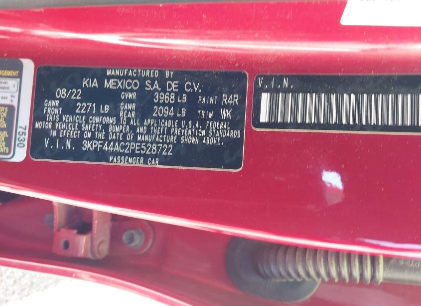 Photo 9 of 2023 Kia Forte GT (VIN 3KPF44AC2PE528722)