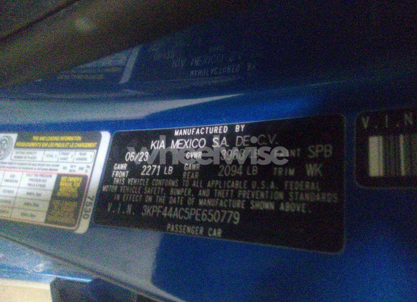 Photo 9 of 2023 Kia Forte GT (VIN 3KPF44AC5PE650779)