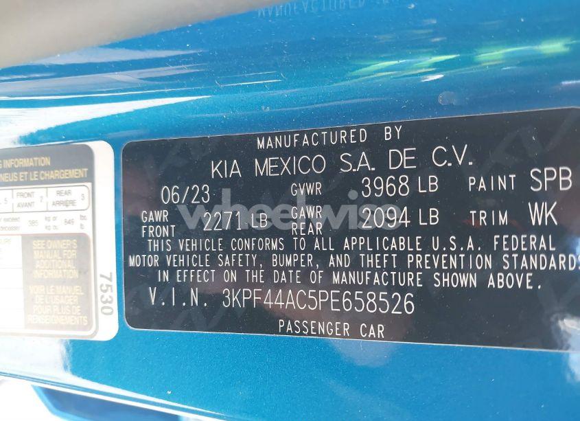 Photo 9 of 2023 Kia Forte GT (VIN 3KPF44AC5PE658526)