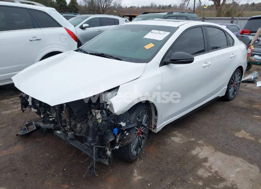 Photo 2 of 2022 Kia Forte GT (VIN 3KPF44AC8NE438035)