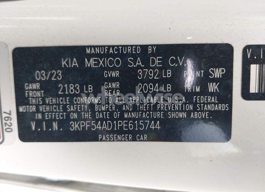 Photo 9 of 2023 Kia Forte GT-LINE (VIN 3KPF54AD1PE615744)