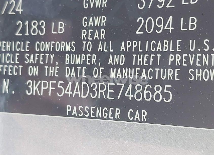 Photo 9 of 2024 Kia Forte GT-LINE (VIN 3KPF54AD3RE748685)