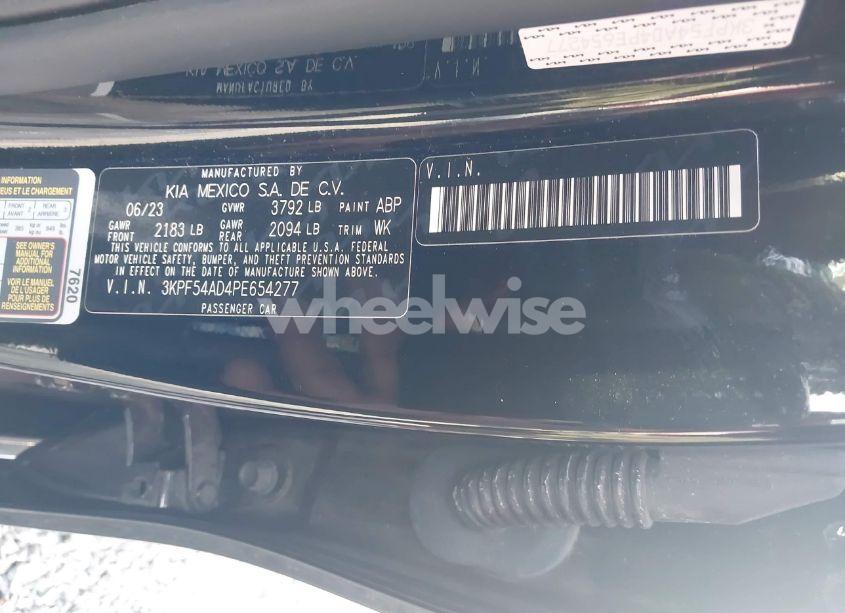Photo 9 of 2023 Kia Forte GT-LINE (VIN 3KPF54AD4PE654277)
