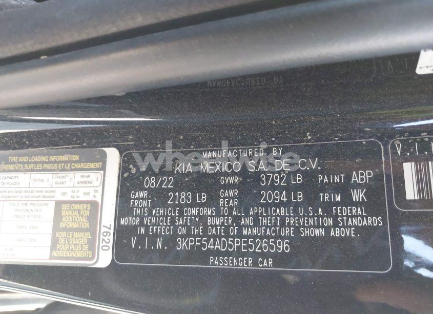 Photo 9 of 2023 Kia Forte GT-LINE (VIN 3KPF54AD5PE526596)