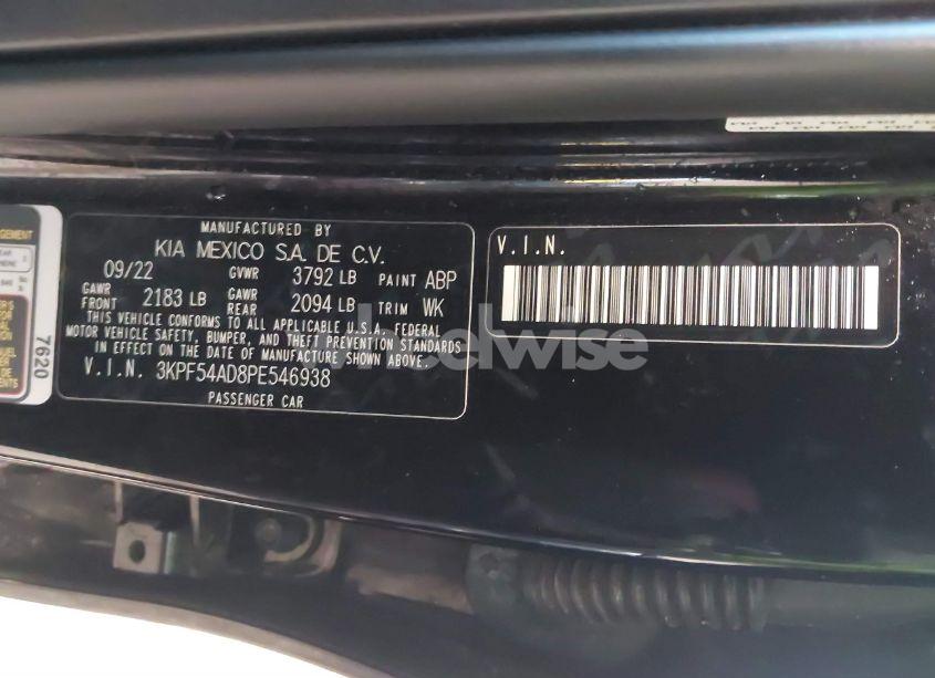 Photo 9 of 2023 Kia Forte GT-LINE (VIN 3KPF54AD8PE546938)