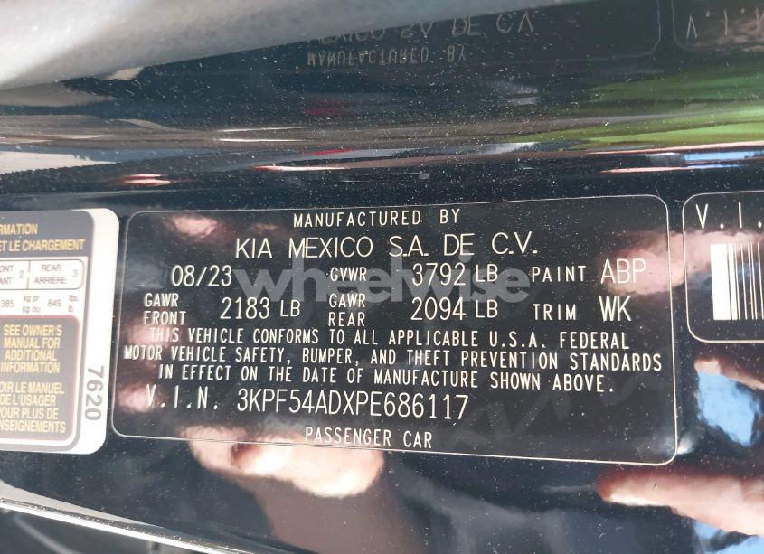 Photo 9 of 2023 Kia Forte GT-LINE (VIN 3KPF54ADXPE686117)