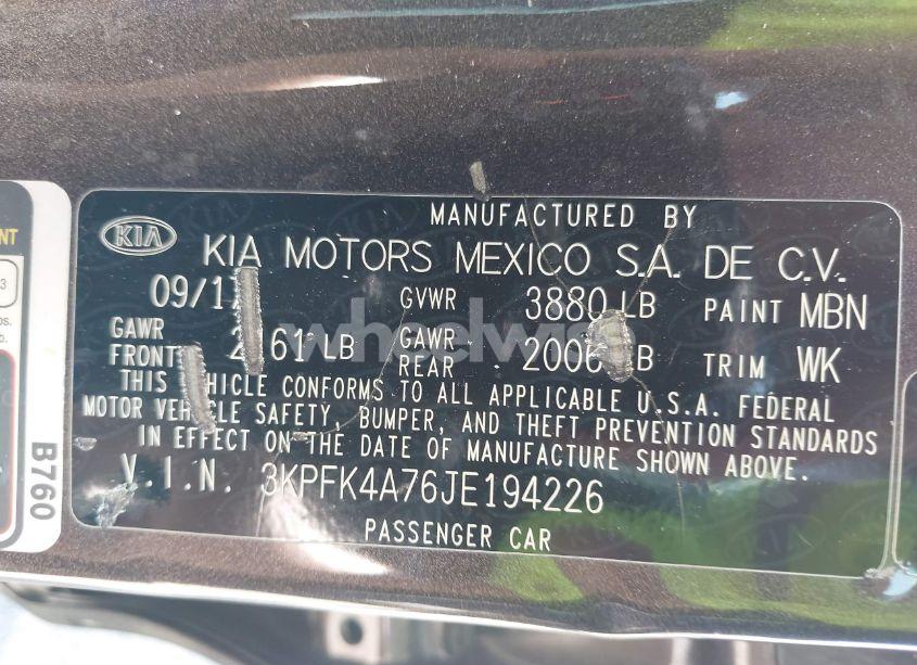 Photo 9 of 2018 Kia Forte LX (VIN 3KPFK4A76JE194226)