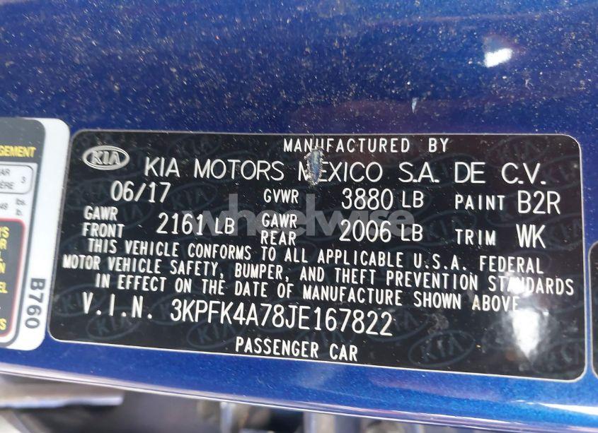 Photo 9 of 2018 Kia Forte LX (VIN 3KPFK4A78JE167822)