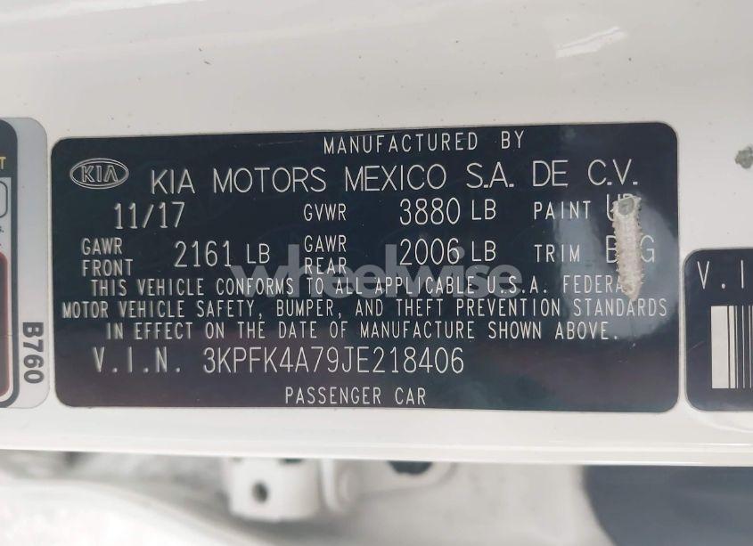 Photo 9 of 2018 Kia Forte LX (VIN 3KPFK4A79JE218406)