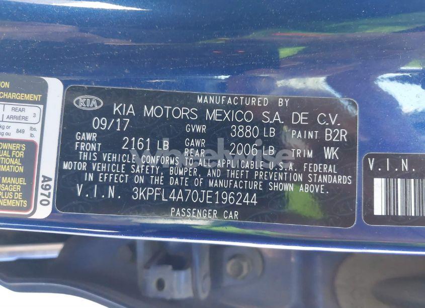 Photo 9 of 2018 Kia Forte S (VIN 3KPFL4A70JE196244)