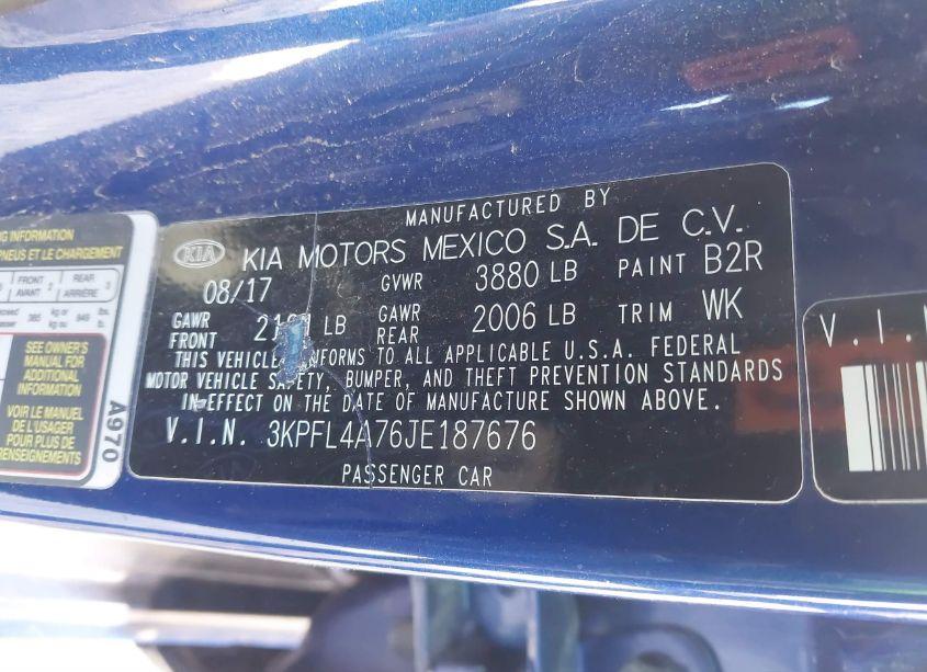 Photo 9 of 2018 Kia Forte S (VIN 3KPFL4A76JE187676)
