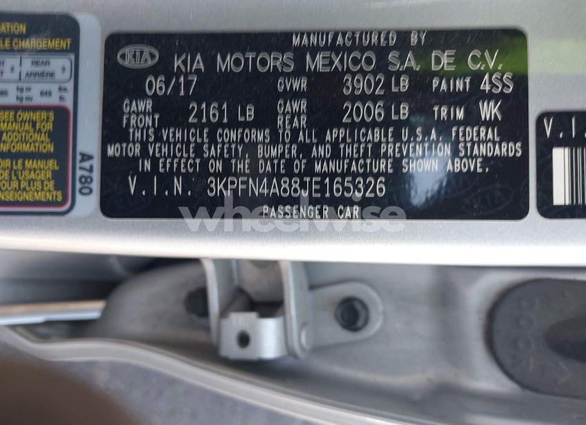 Photo 9 of 2018 Kia Forte EX (VIN 3KPFN4A88JE165326)