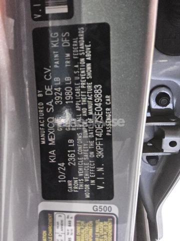 Photo 10 of 2025 KIA K4 LX (VIN 3KPFT4DE7SE049883)