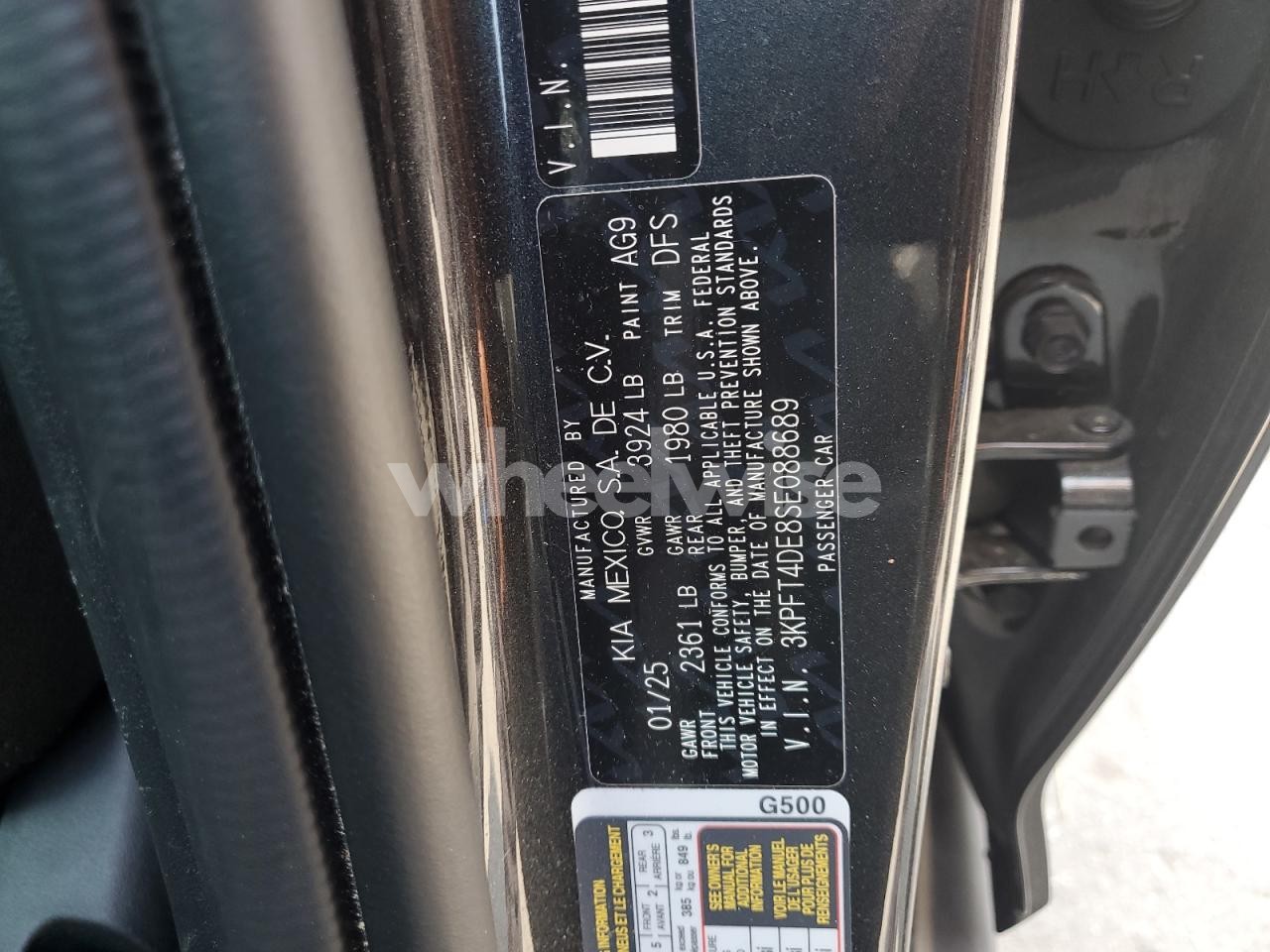 Photo 12 of 2025 KIA K4 LX (VIN 3KPFT4DE8SE088689)