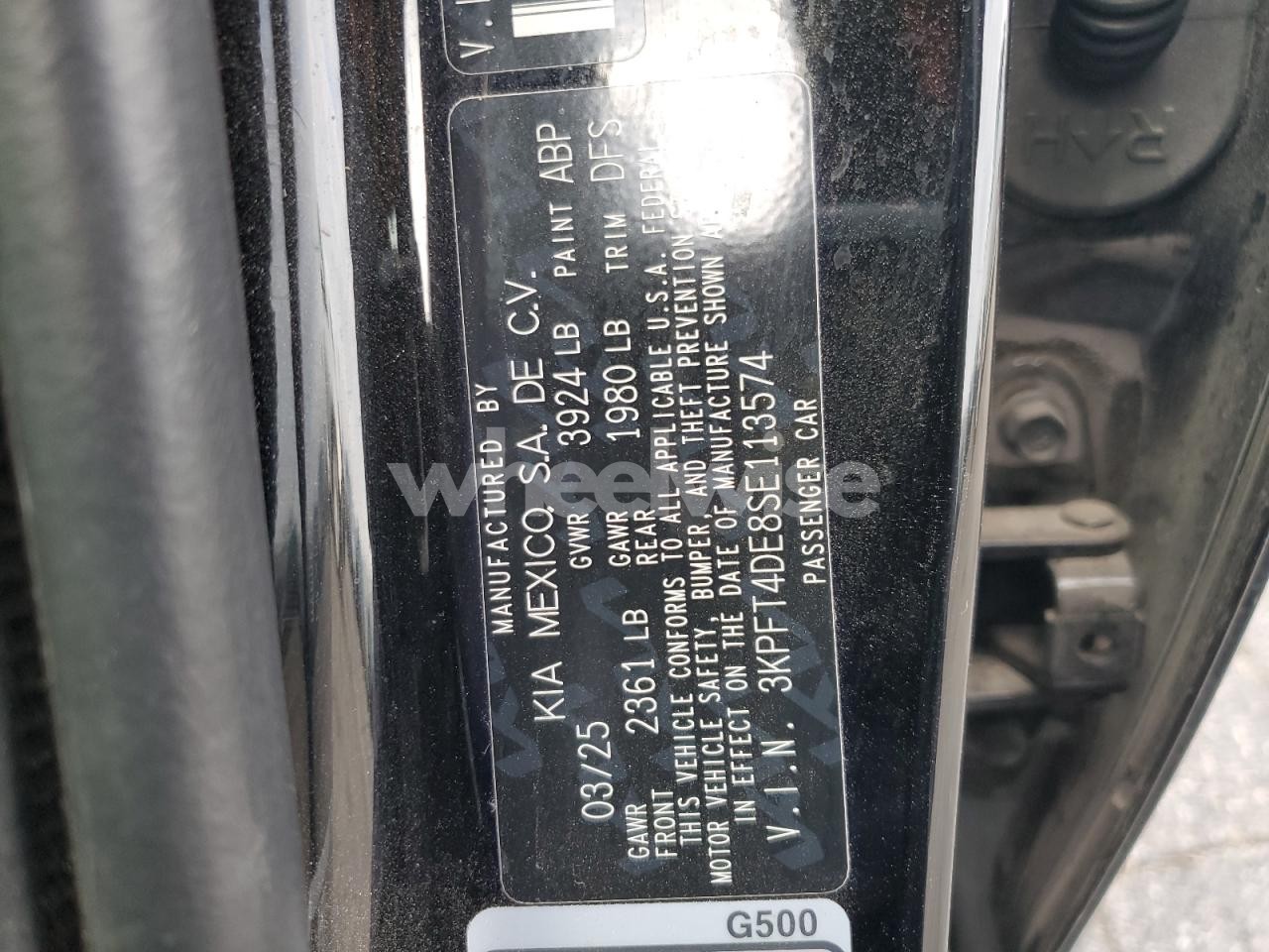 Photo 13 of 2025 KIA K4 LX (VIN 3KPFT4DE8SE113574)