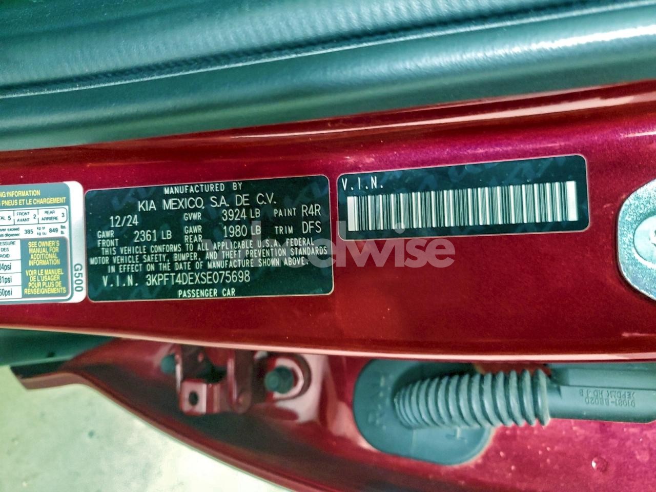 Photo 13 of 2025 KIA K4 LX (VIN 3KPFT4DEXSE075698)