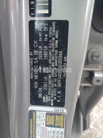 Photo 11 of 2025 KIA K4 EX (VIN 3KPFU4DE5SE005944)