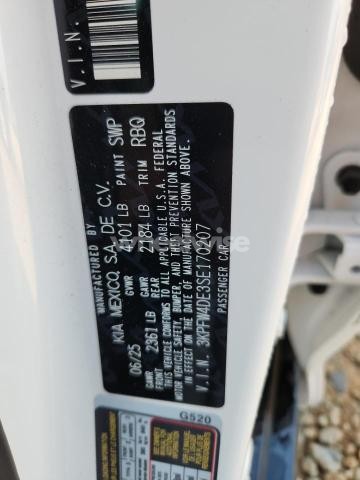 Photo 7 of 2025 KIA K4 GT LINE (VIN 3KPFW4DE3SE170207)