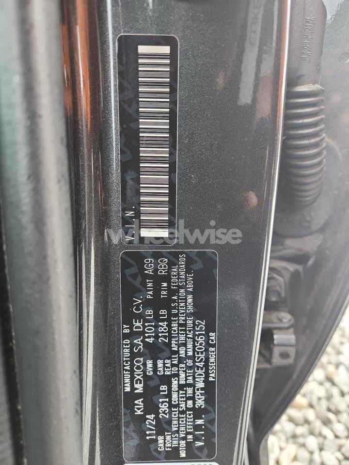Photo 13 of 2025 KIA K4 GT LINE (VIN 3KPFW4DE4SE056152)