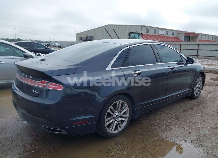 Photo 4 of 2014 Lincoln Mkz (VIN 3LN6L2G90ER829154)