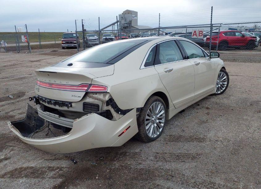 Photo 4 of 2016 Lincoln Mkz (VIN 3LN6L2G92GR615110)
