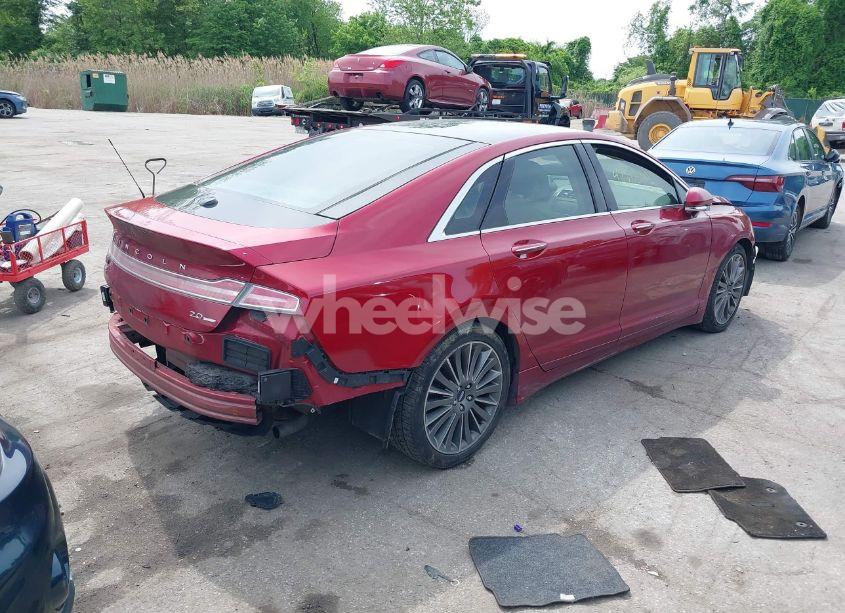 Photo 4 of 2014 Lincoln Mkz (VIN 3LN6L2G93ER802398)