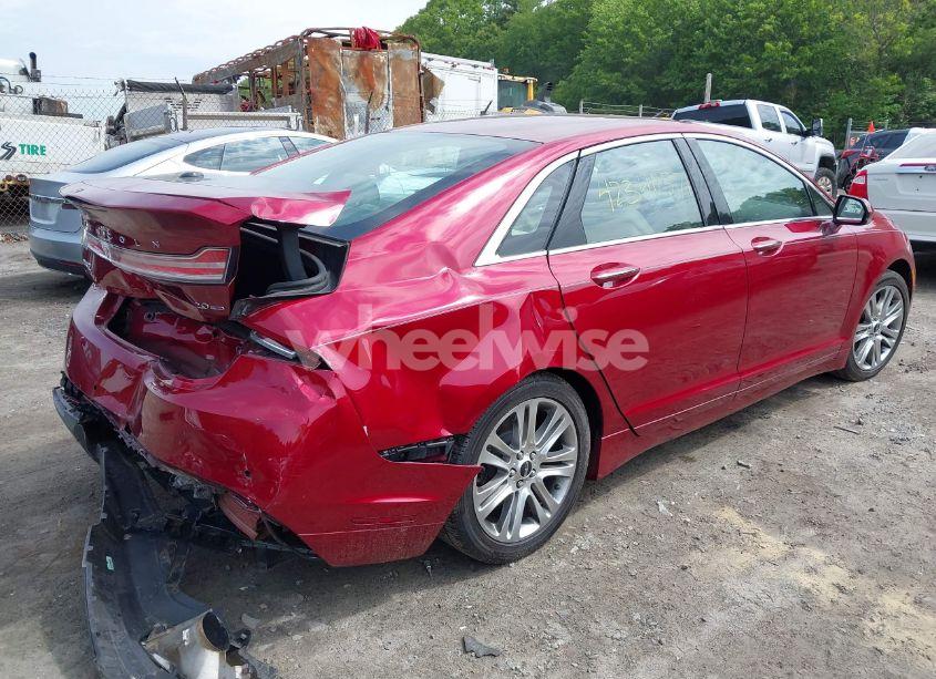 Photo 4 of 2015 Lincoln Mkz (VIN 3LN6L2G98FR615384)