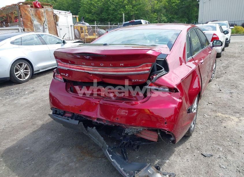 Photo 6 of 2015 Lincoln Mkz (VIN 3LN6L2G98FR615384)