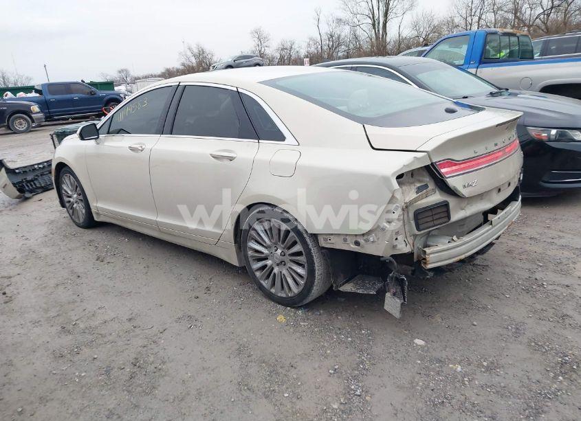 Photo 3 of 2016 Lincoln Mkz (VIN 3LN6L2G99GR630218)