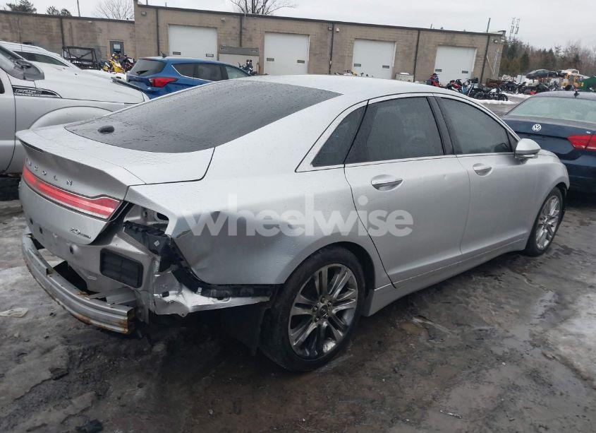 Photo 4 of 2014 Lincoln Mkz (VIN 3LN6L2G9XER814581)