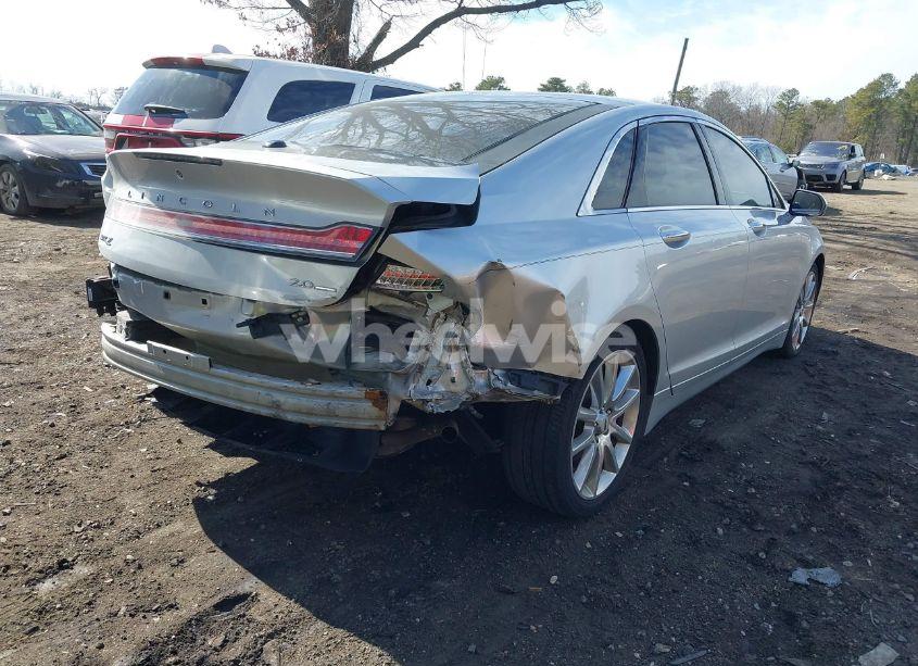Photo 4 of 2015 Lincoln Mkz (VIN 3LN6L2G9XFR607285)